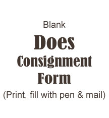 Blank Does Consignment Form